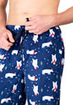 Fleece Warm Polar Bears Pajama Pants