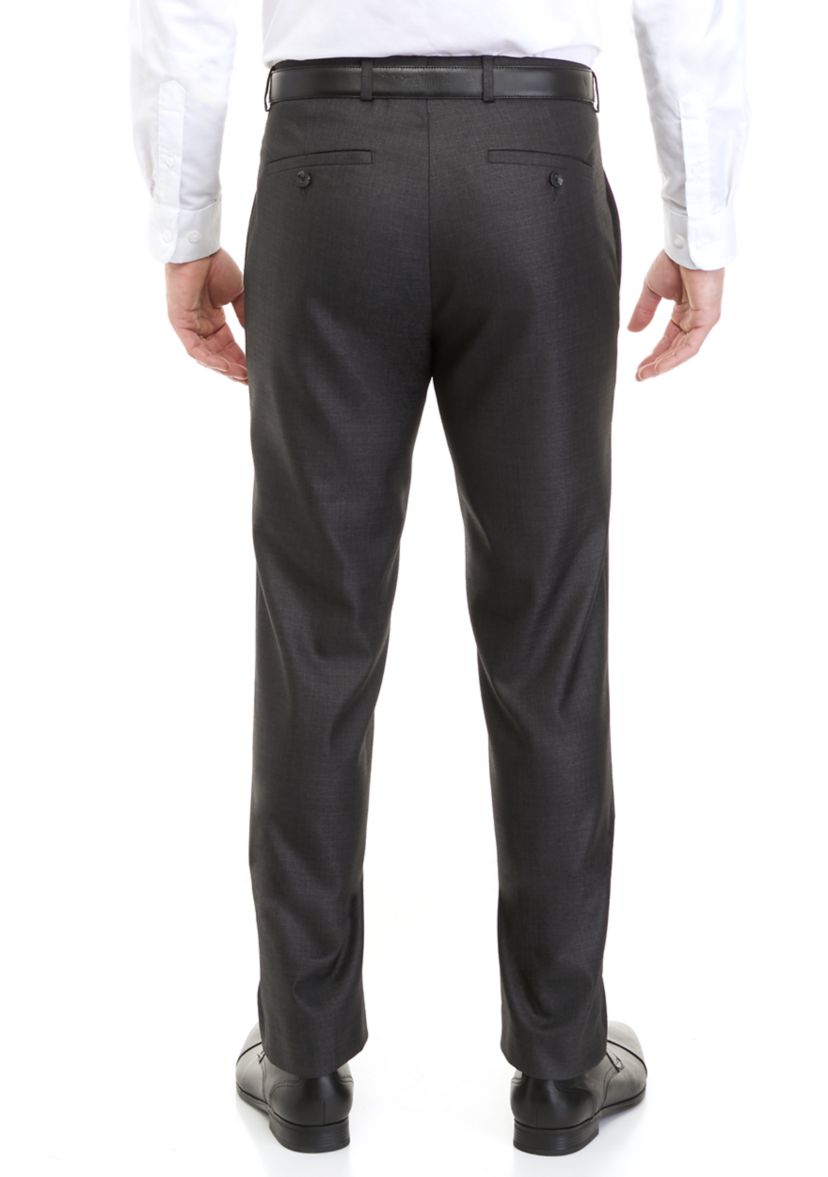 Mens Straight Hem Suit Separate Pants