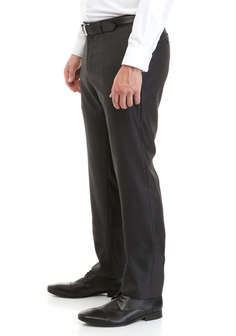 Mens Straight Hem Suit Separate Pants
