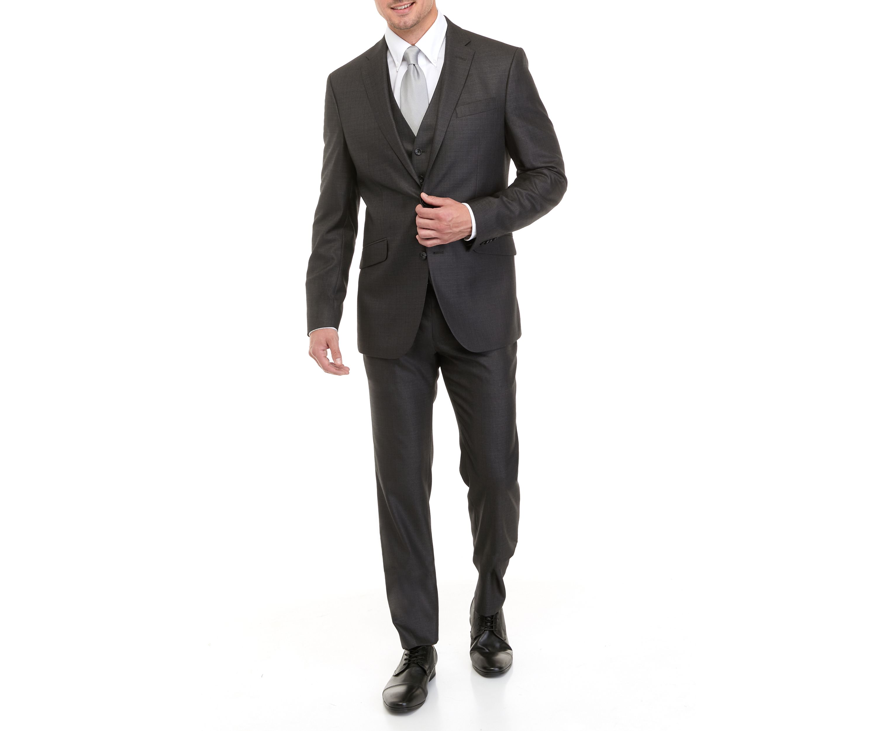 Mens Straight Hem Suit Separate Pants