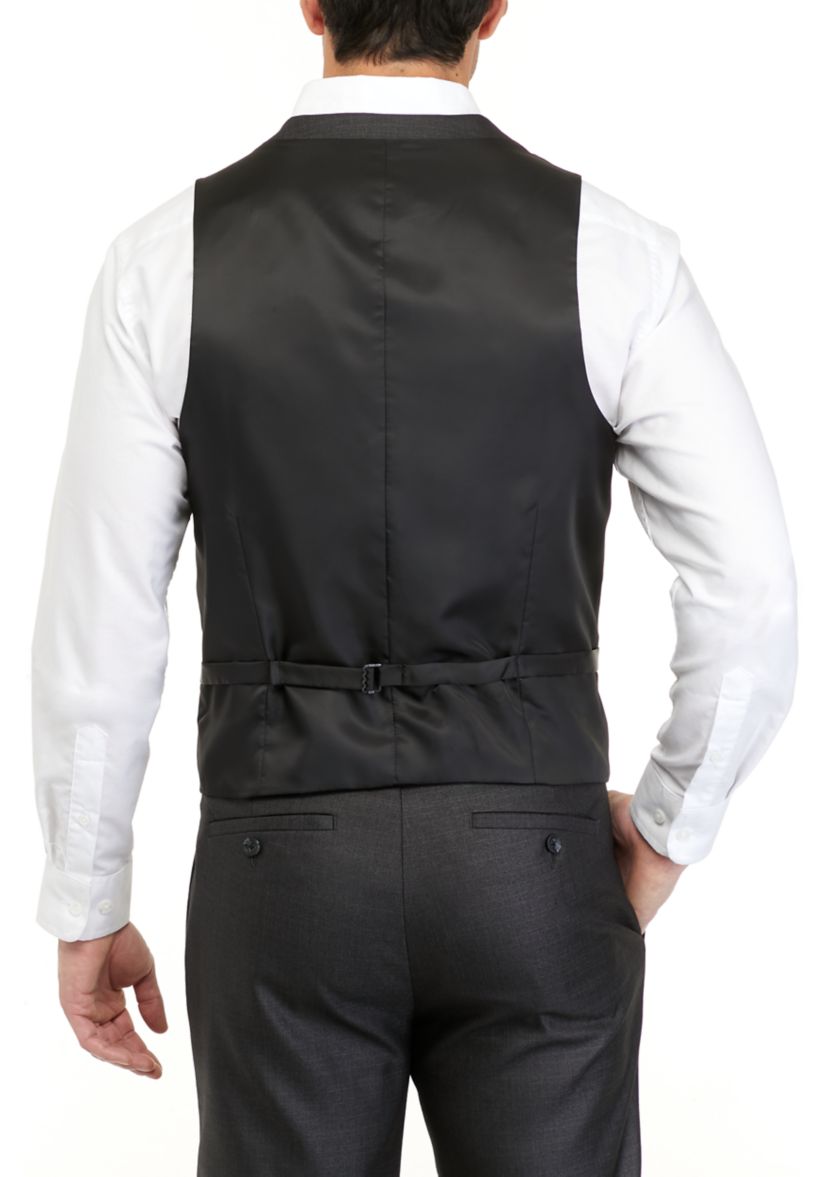 Mens Multi Pattern Suit Separate Vest