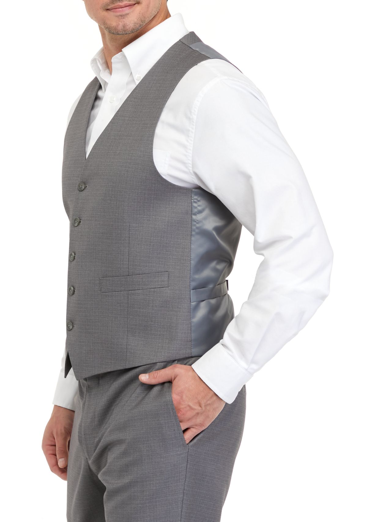 Mens Suit Separate Vest