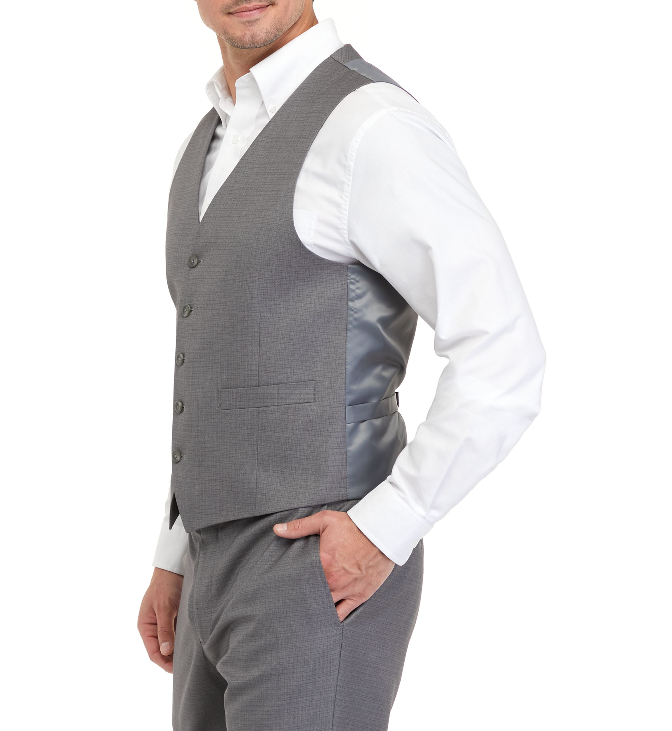Mens Suit Separate Vest