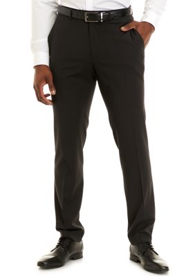Kenneth Cole Reaction Men's Solid Flat Front Dress Pants | belk