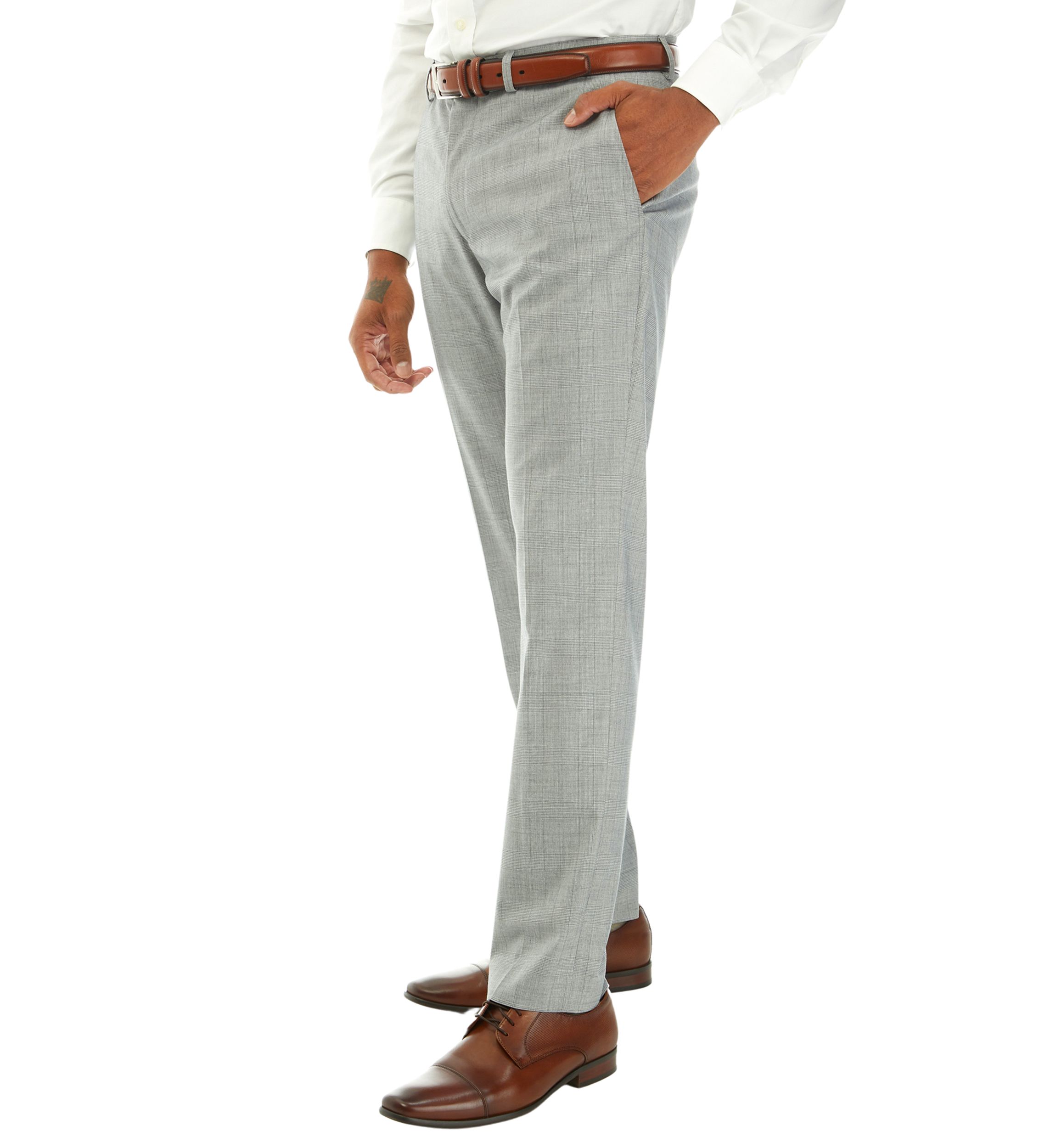 Mens Plaid Suit Separate Pants