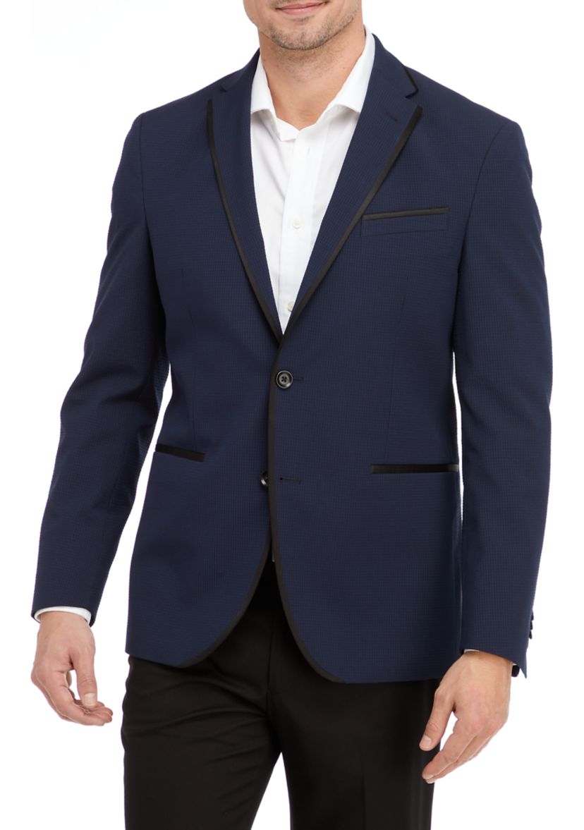 Mens Seersucker Formal Sport Coat
