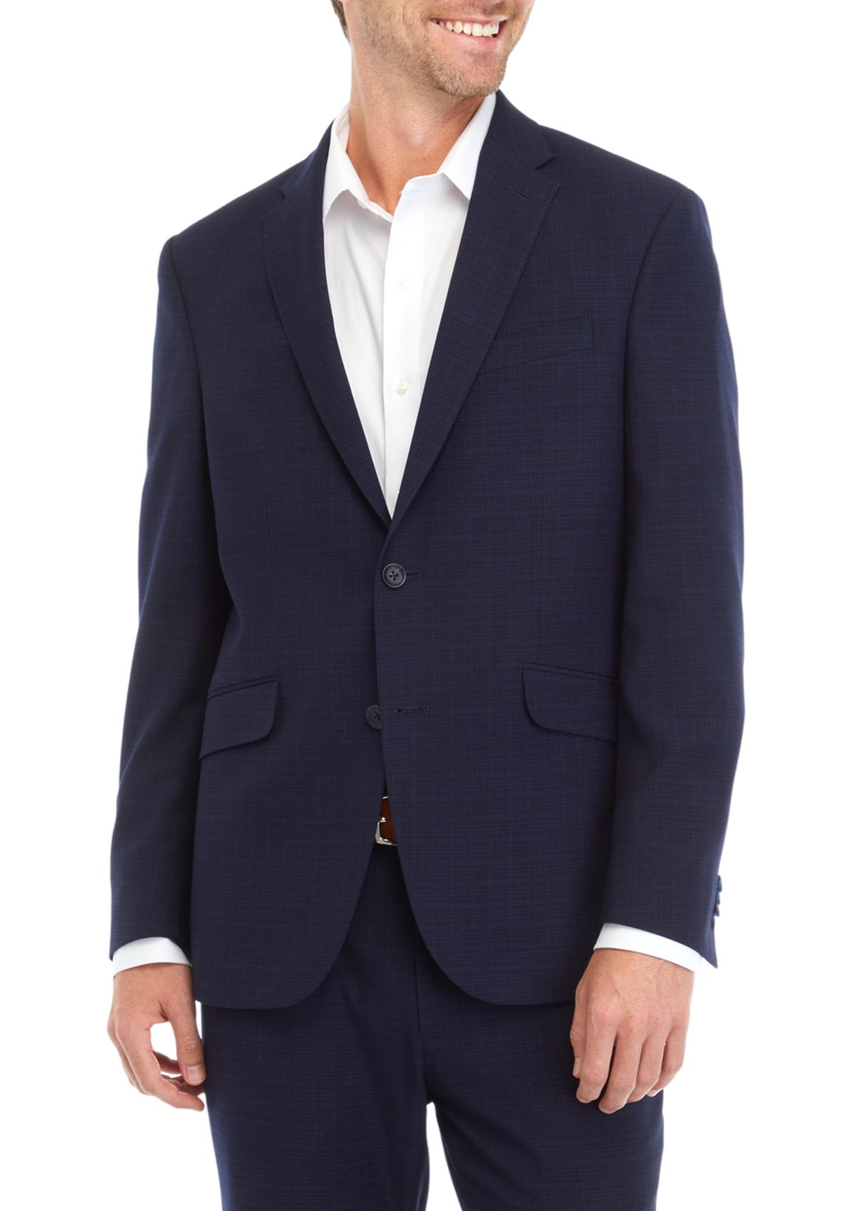 Mens Navy Multi Suit Separate Coat