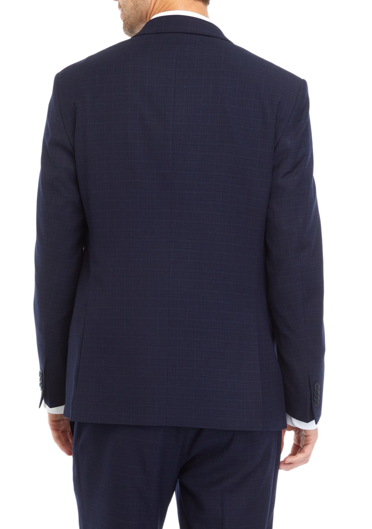 Mens Navy Multi Suit Separate Coat
