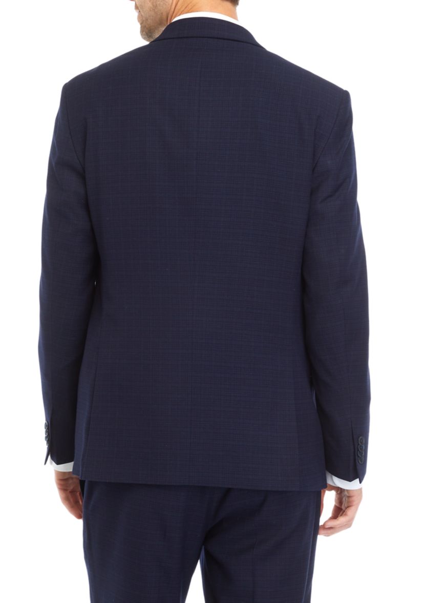 Mens Navy Multi Suit Separate Coat