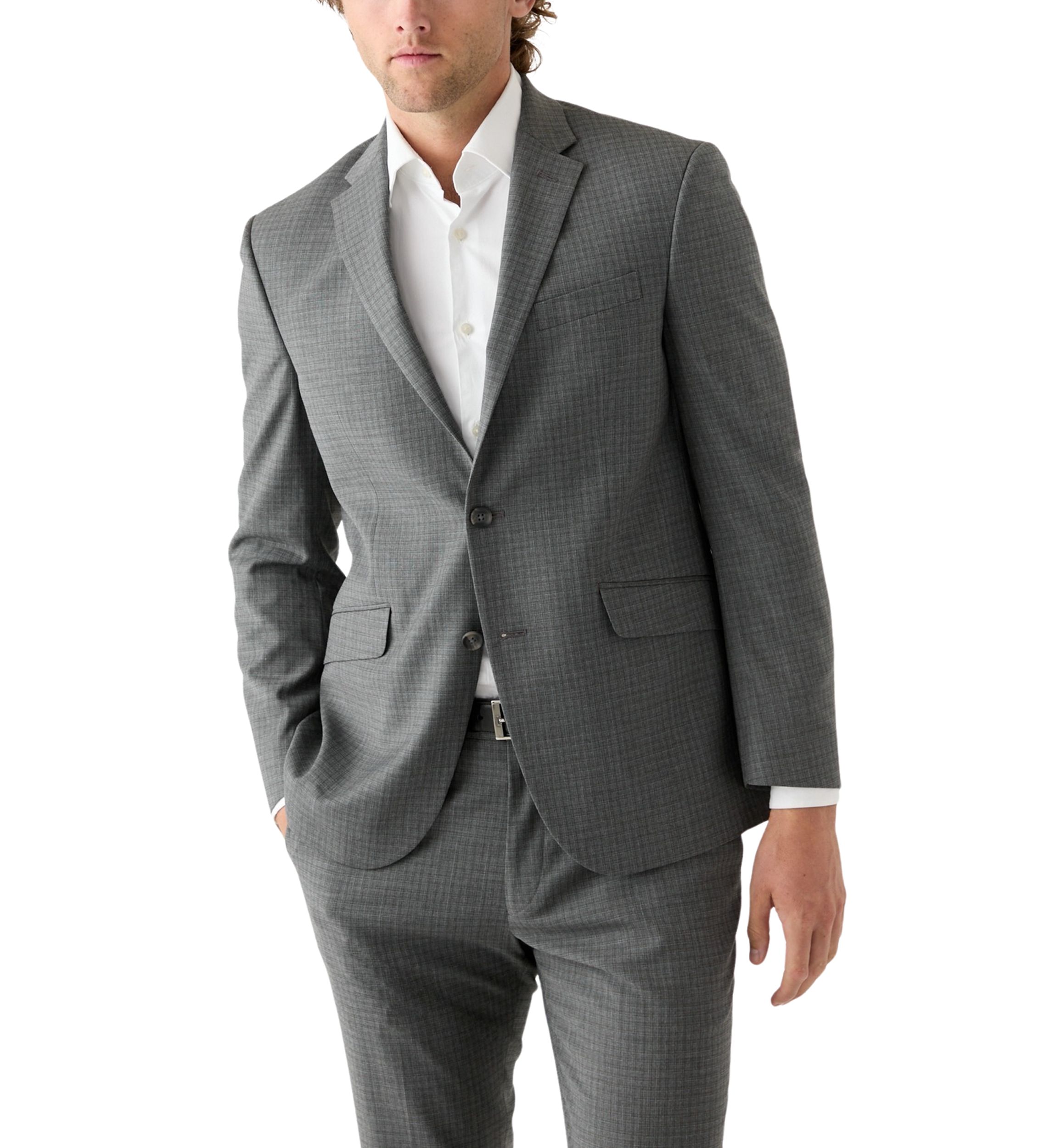 Kenneth Cole Reaction Men's Black Gray Graph Check Printed Suit ...