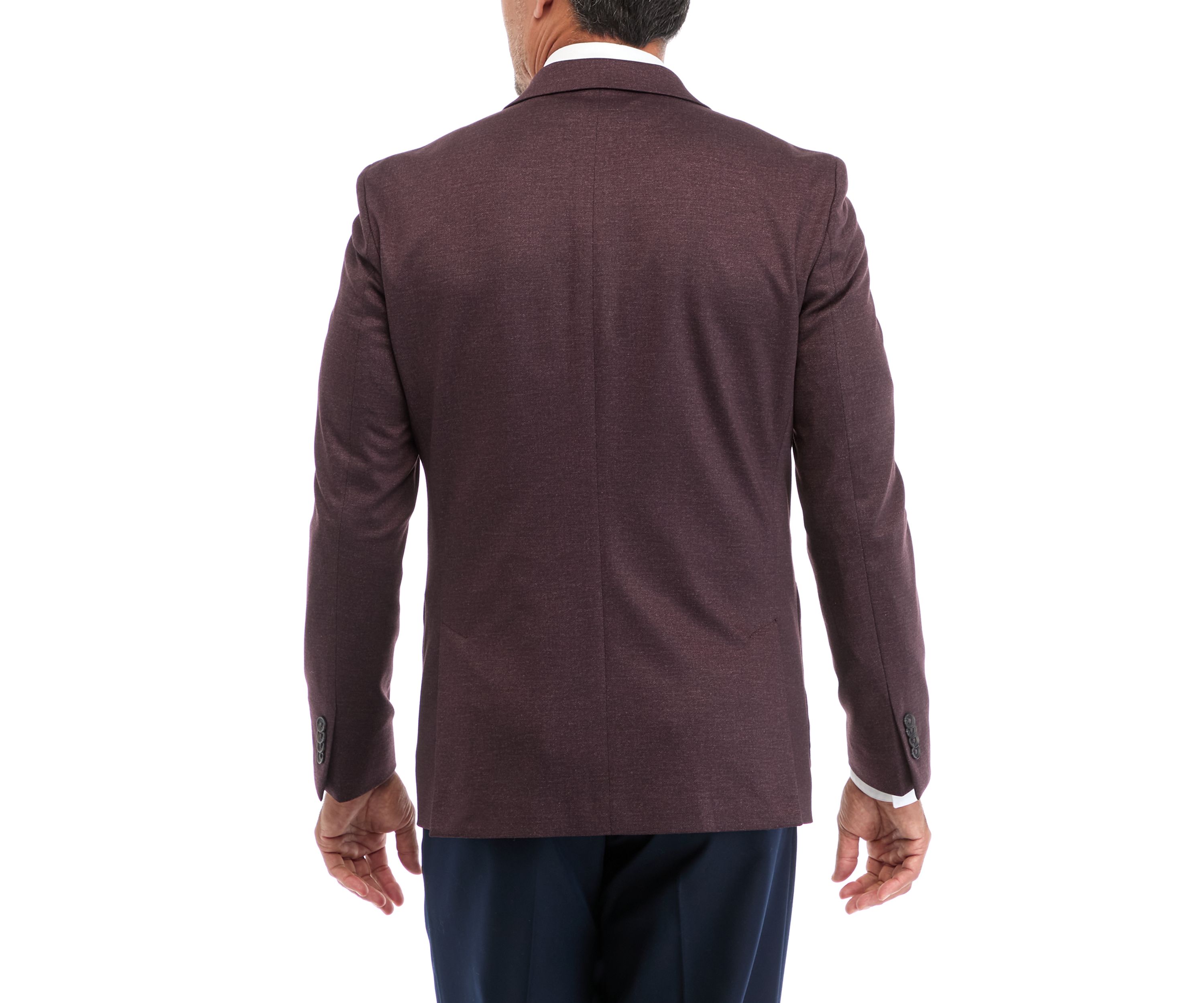 Burgundy Knit Techni-Cole Sport Coat 