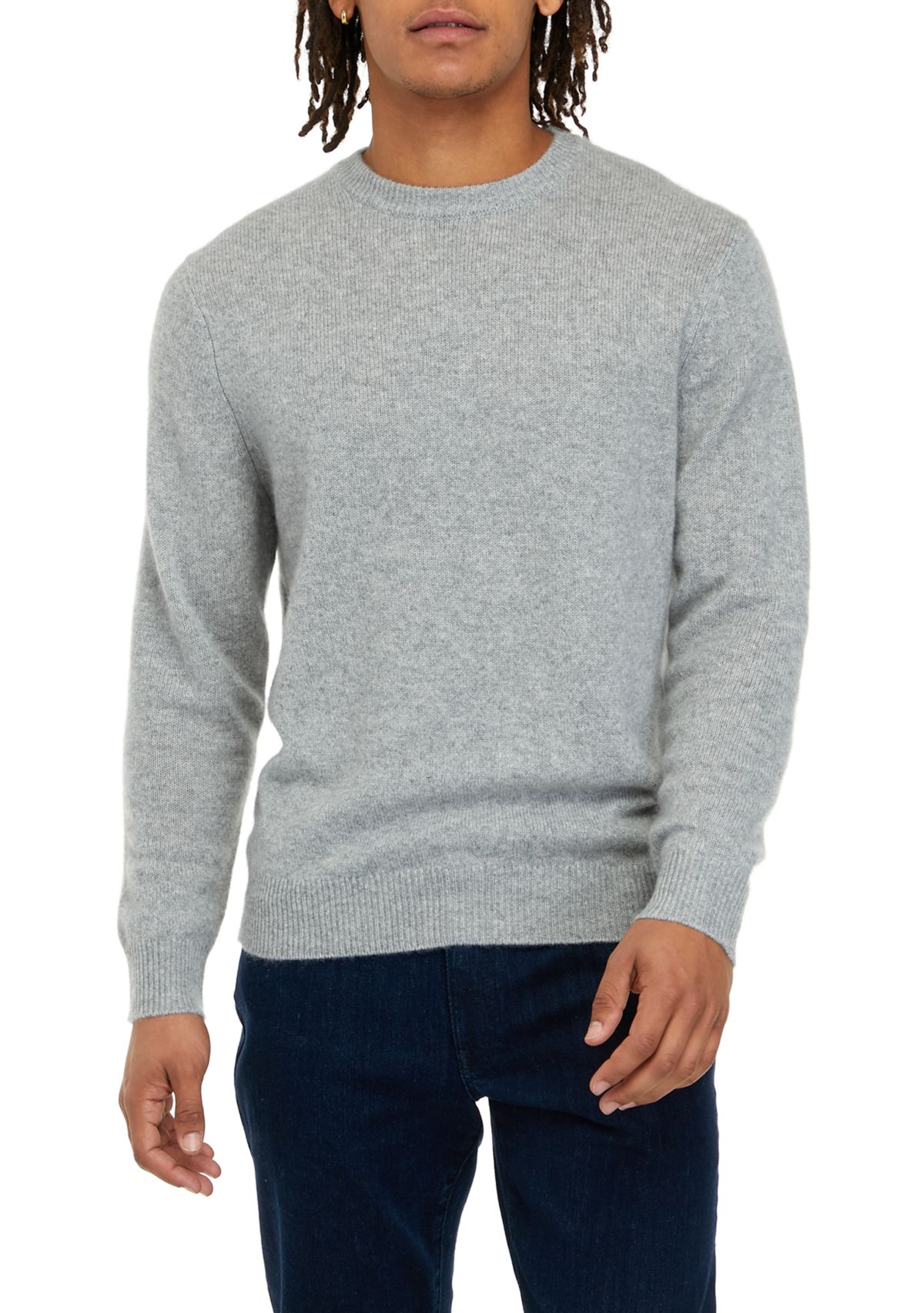 Mens Cashmere Crew Neck Sweater