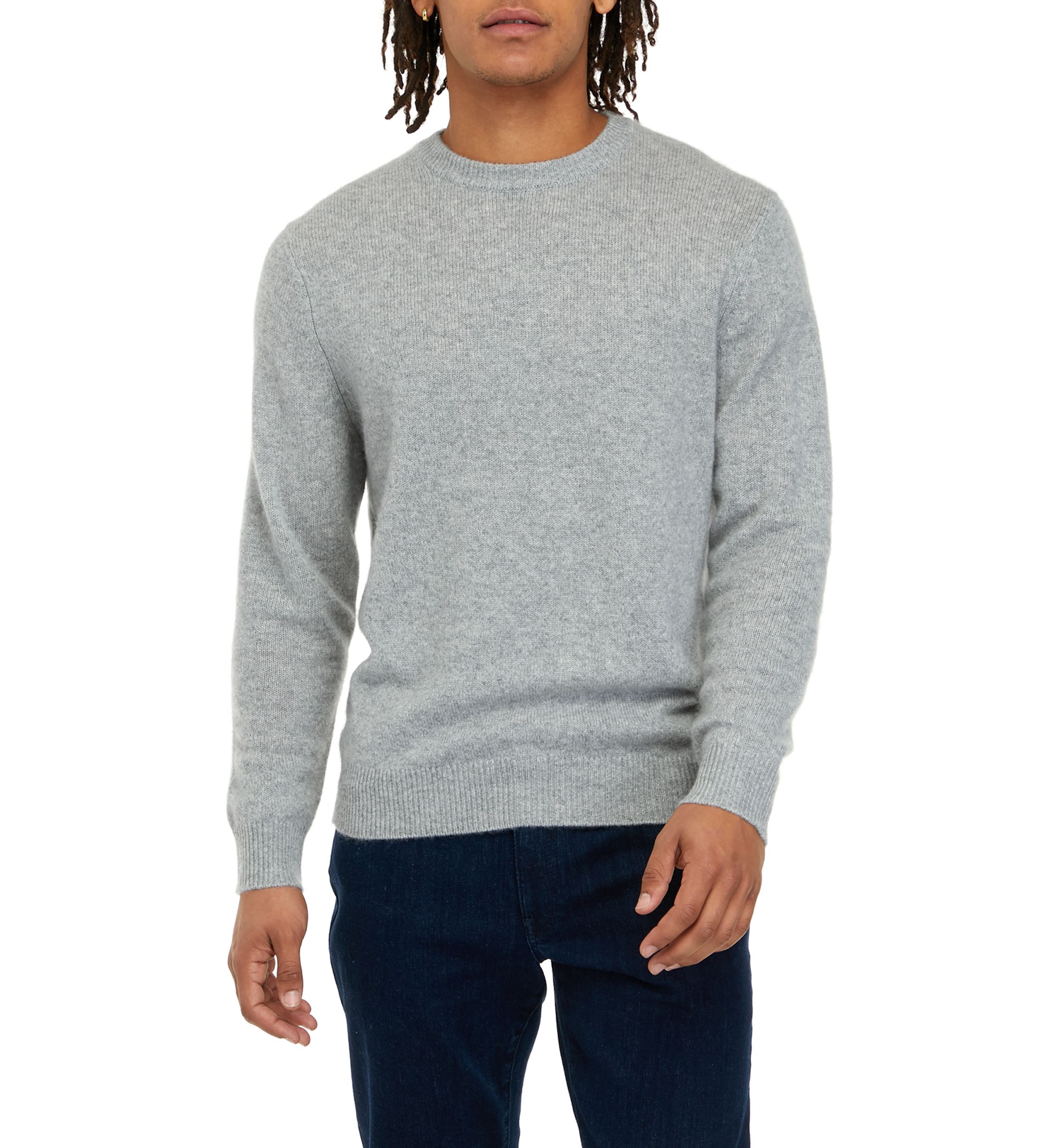 Mens Cashmere Crew Neck Sweater