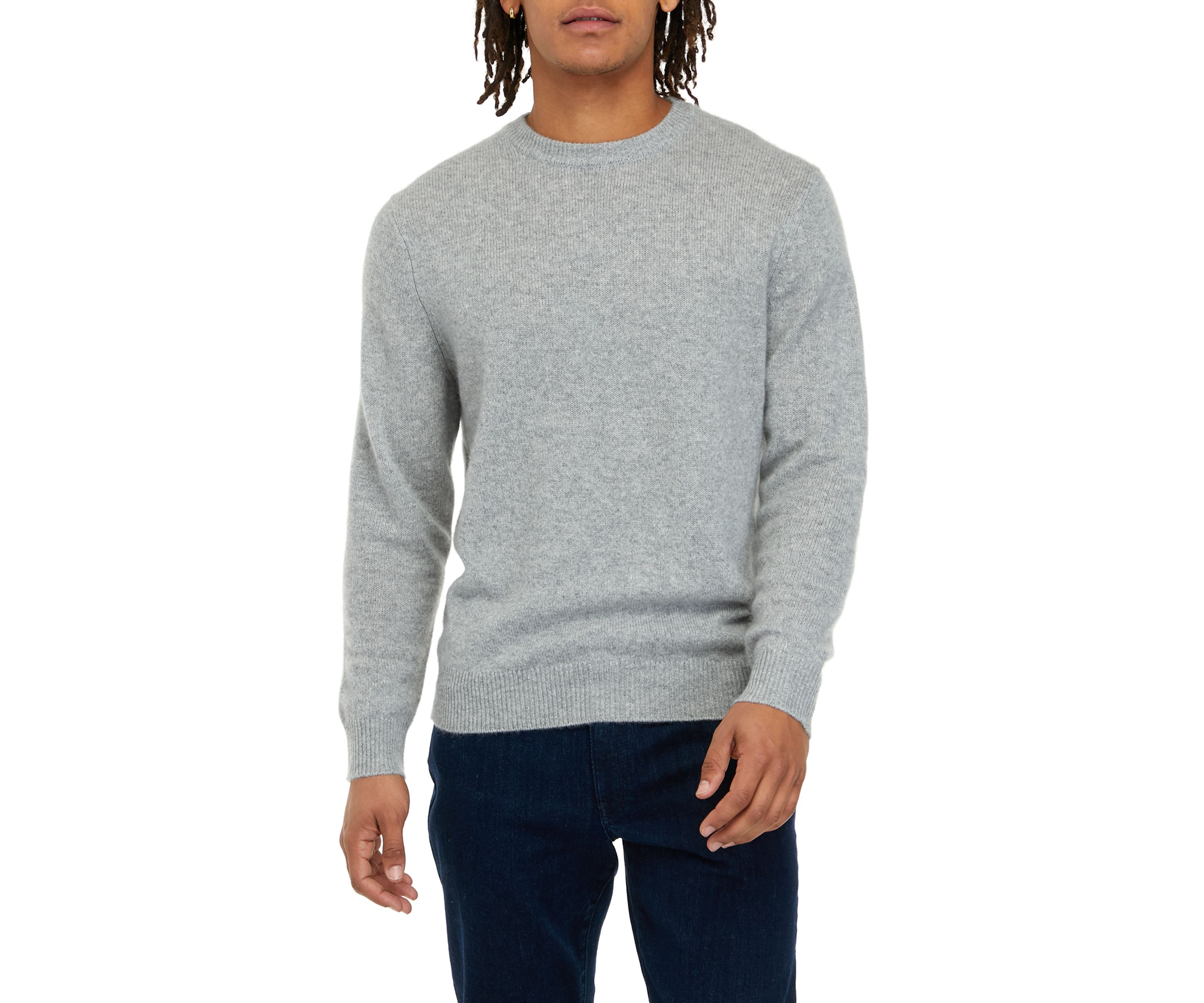 Mens Cashmere Crew Neck Sweater