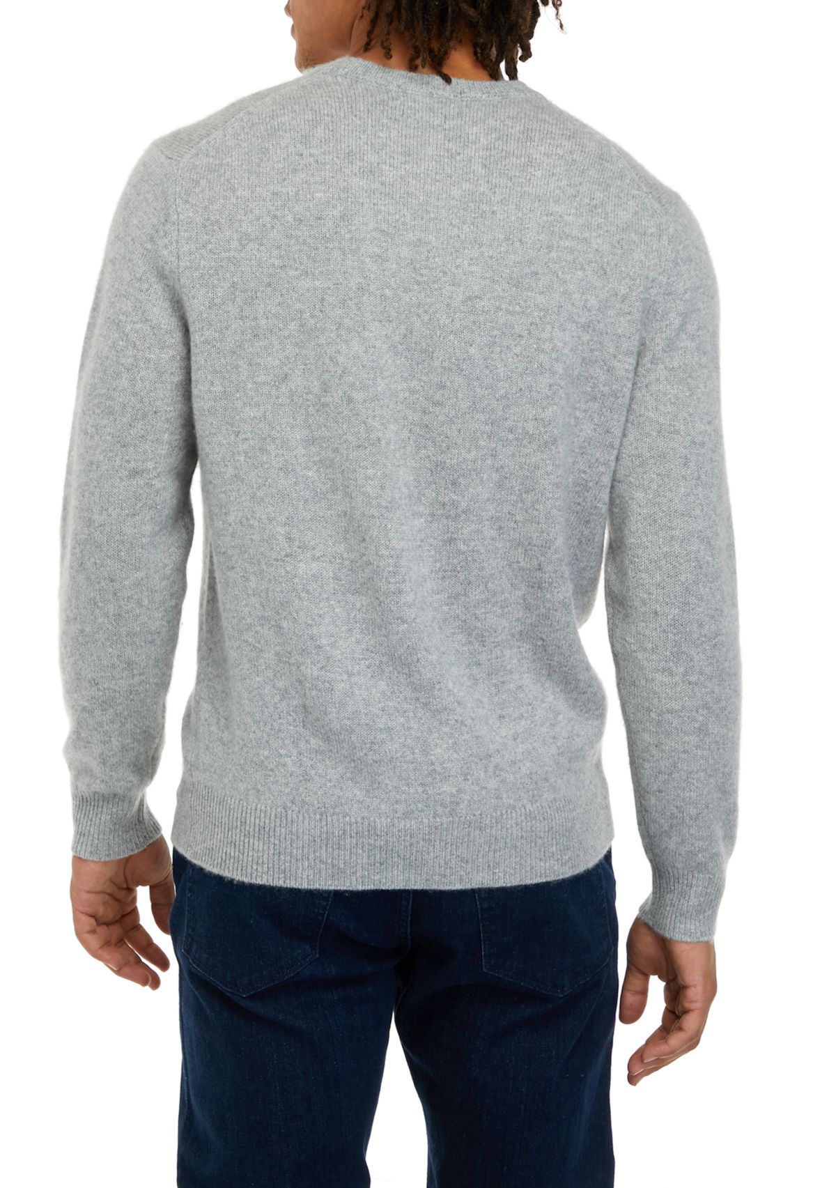 Mens Cashmere Crew Neck Sweater