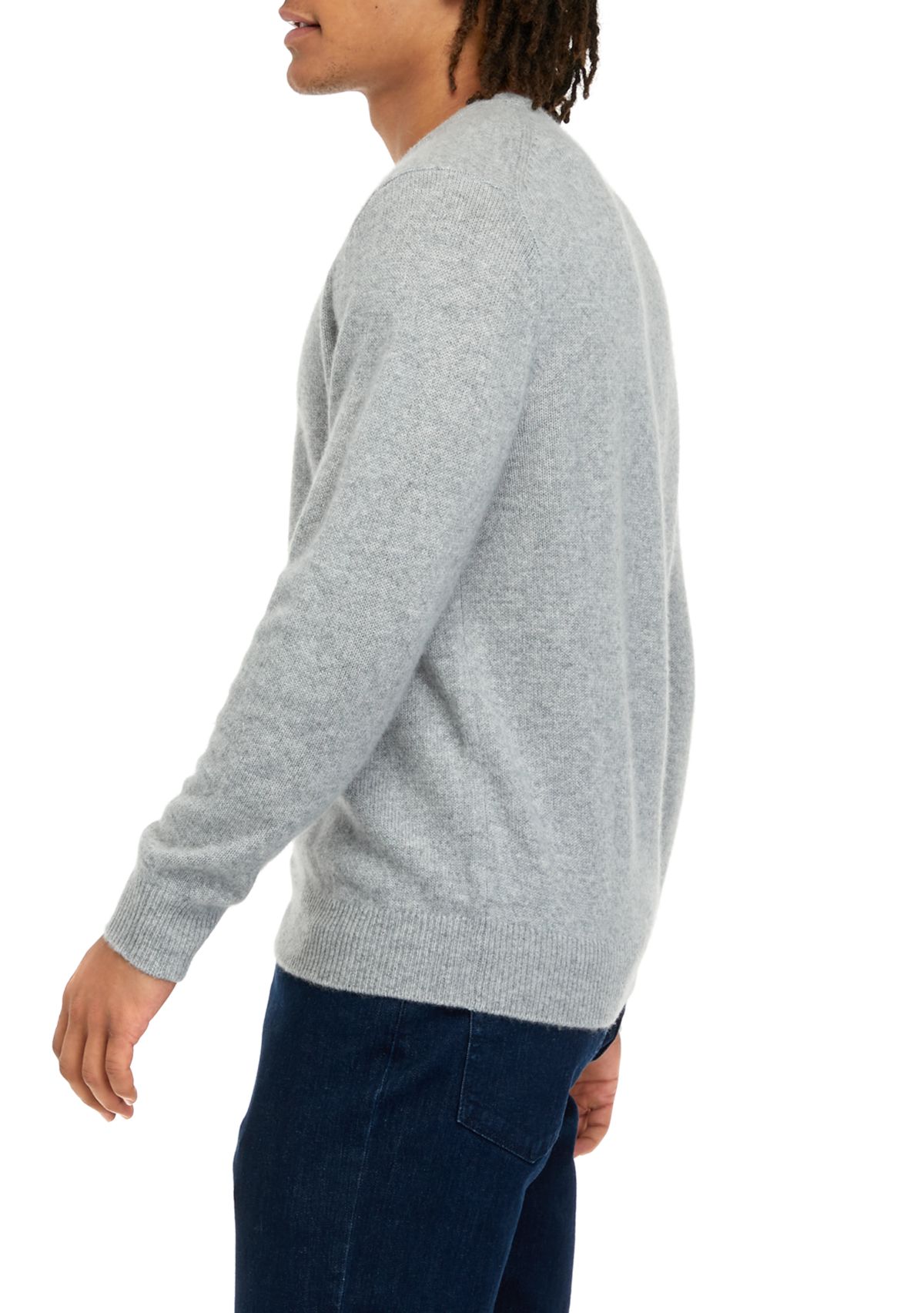 Mens Cashmere Crew Neck Sweater