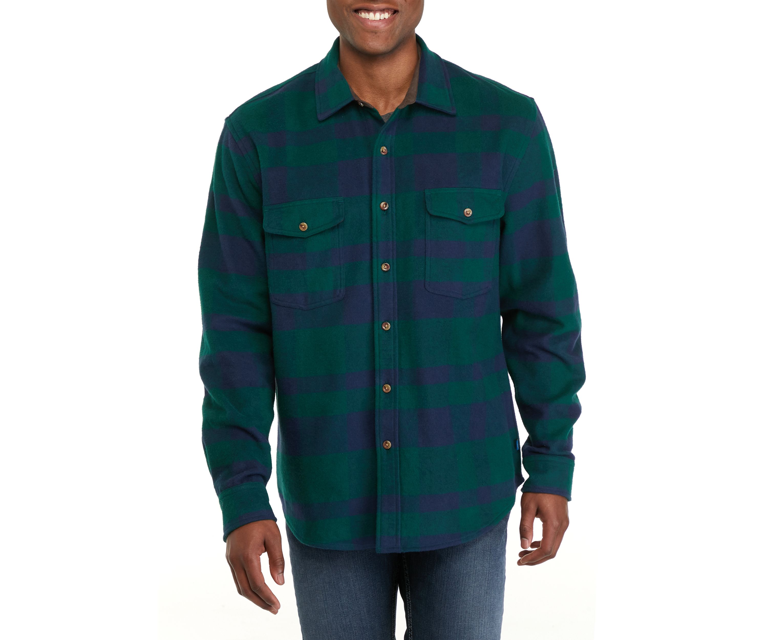 Mens Heavyweight Flannel Shacket