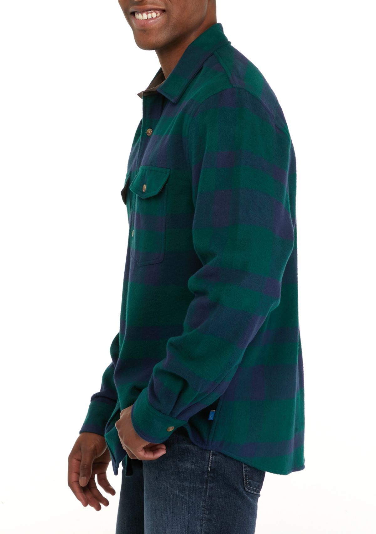 Mens Heavyweight Flannel Shacket