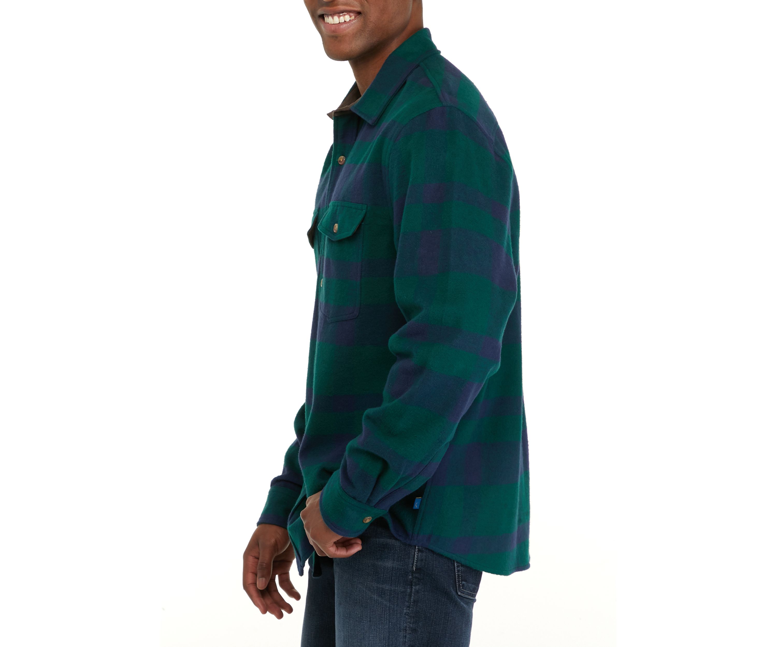Mens Heavyweight Flannel Shacket
