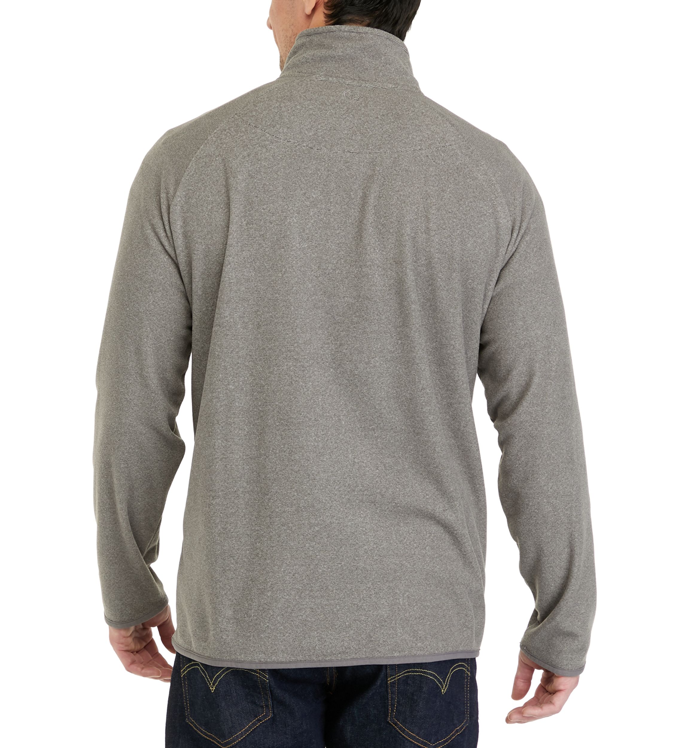 Mens Polar Fleece Quarter Zip Sweatshirt