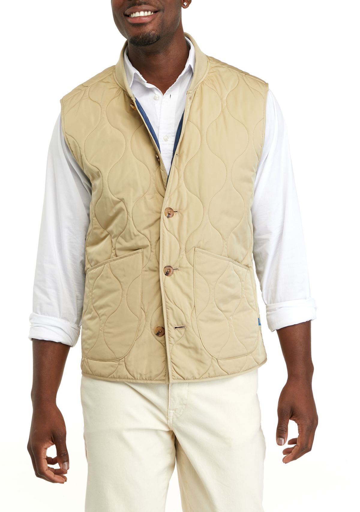 Mens Quilted Vest