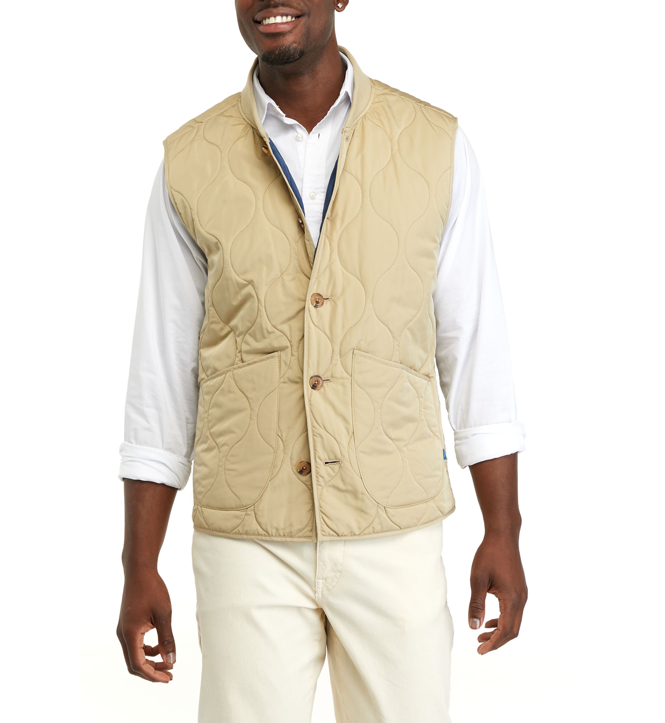 Mens Quilted Vest