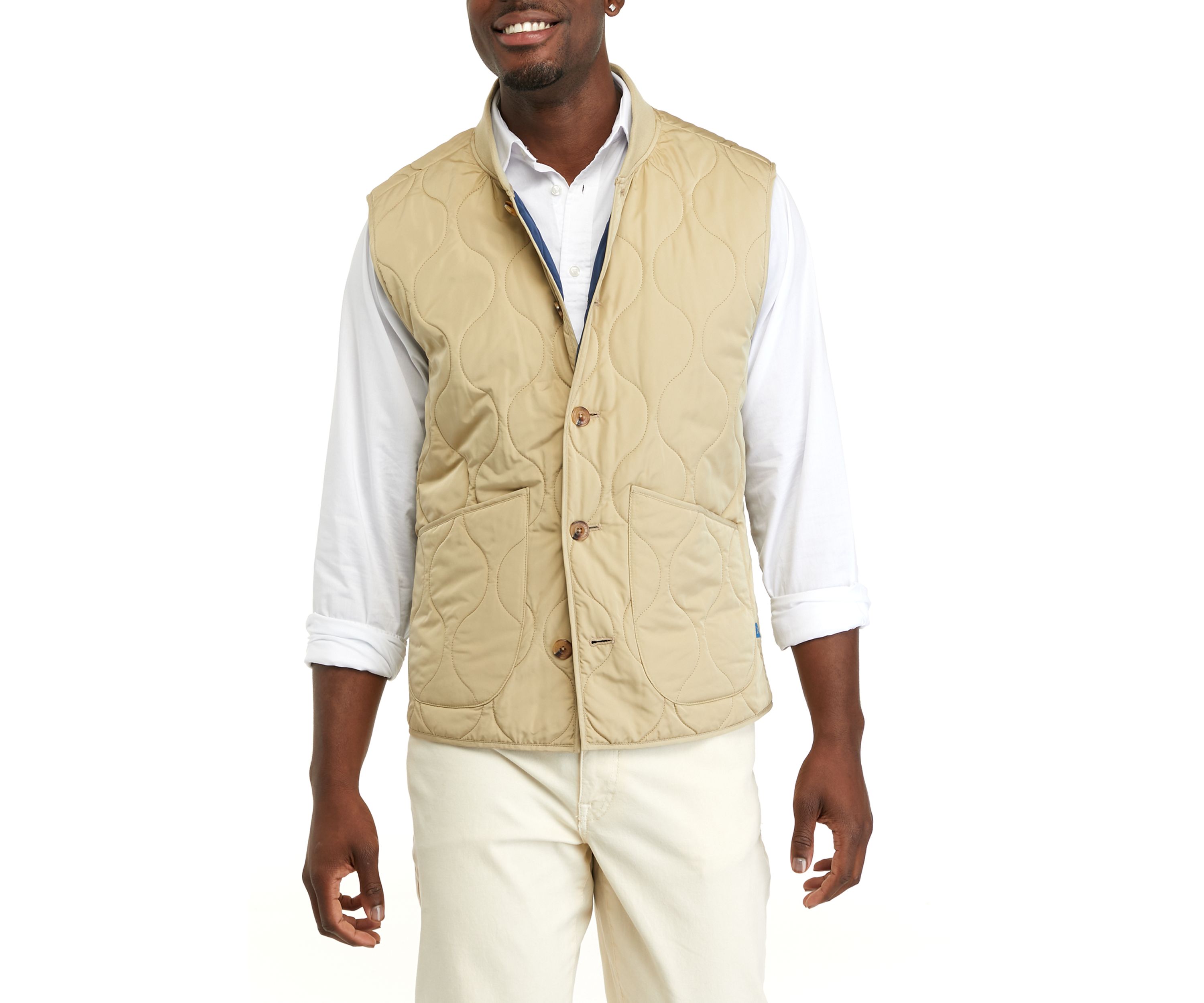 Mens Quilted Vest