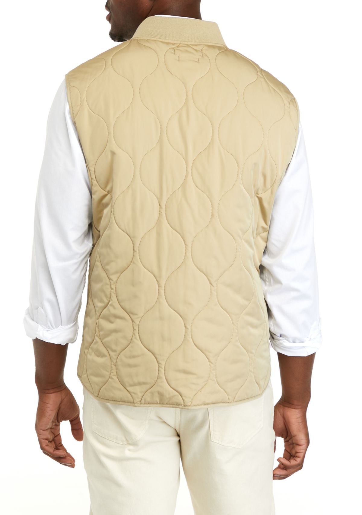 Mens Quilted Vest