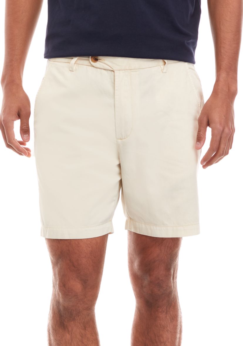 Mens Washed Twill Shorts 