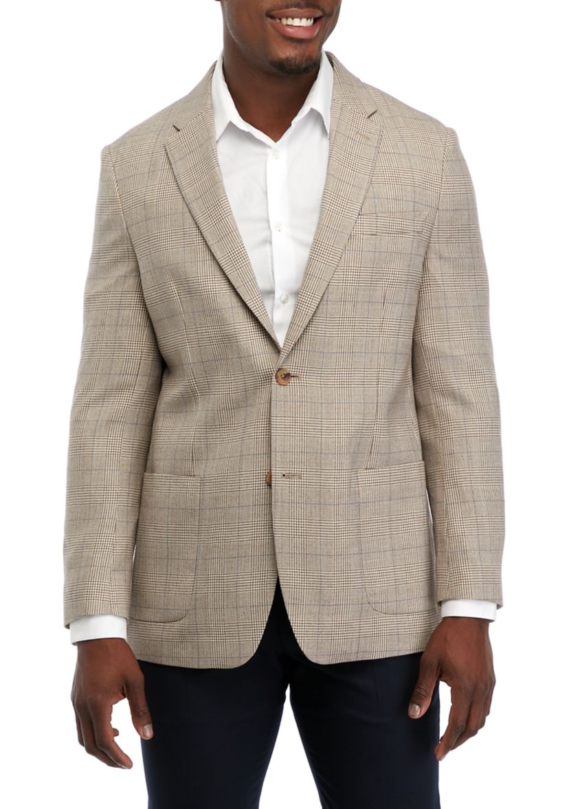 Mens Single Breasted 2 Button Sport Coat
