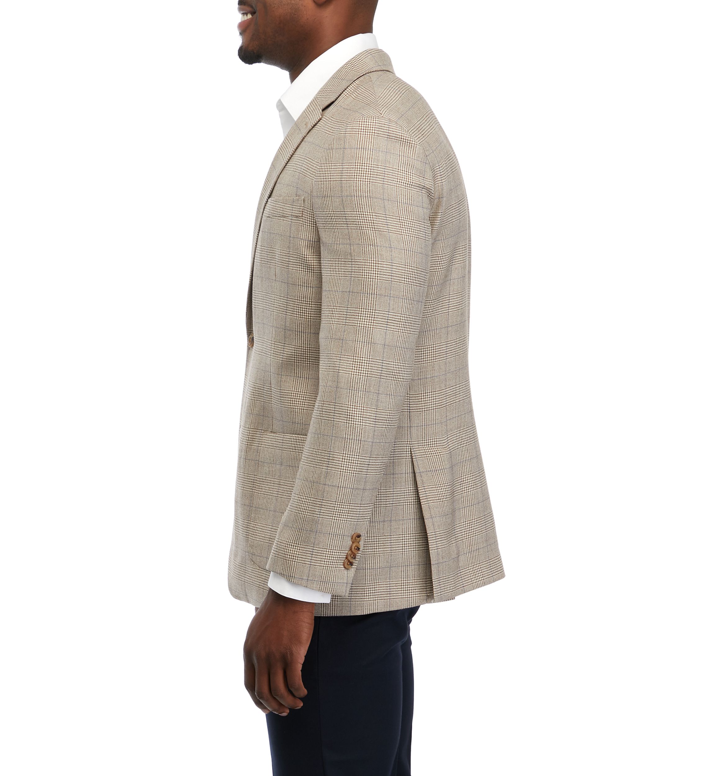 Mens Single Breasted 2 Button Sport Coat