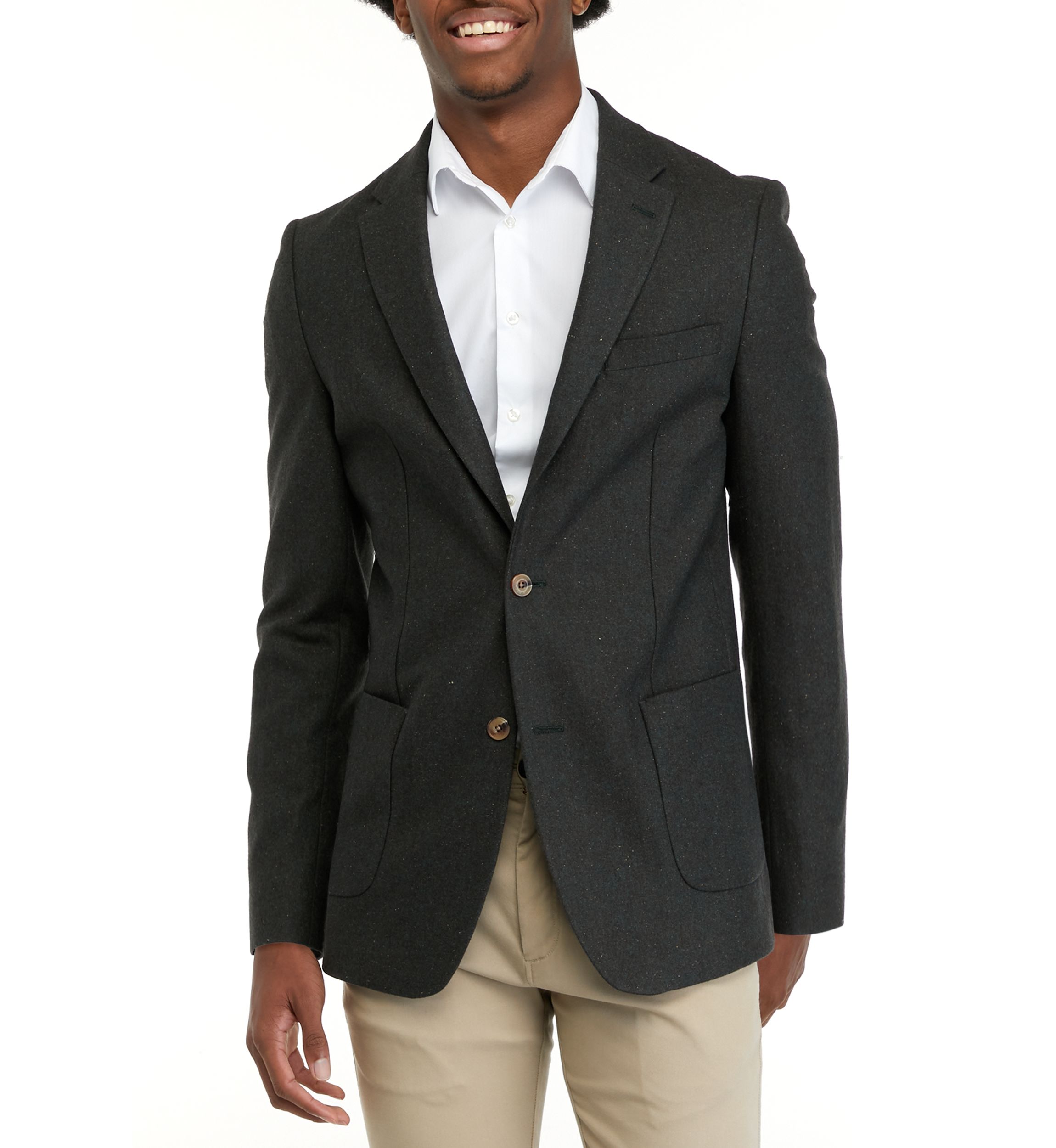 Mens Green Donegal Sport Coat