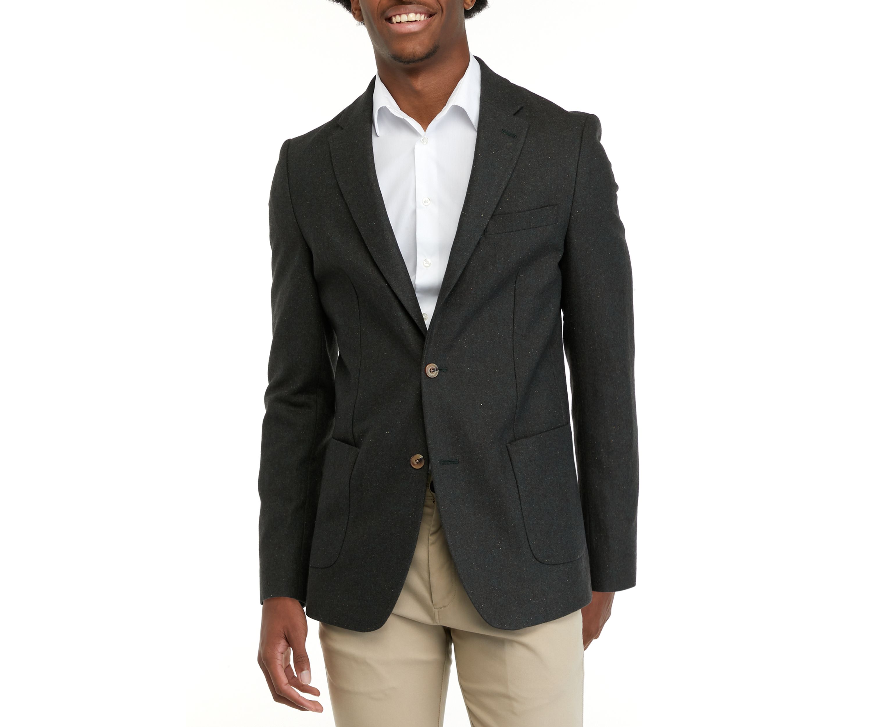 Mens Green Donegal Sport Coat