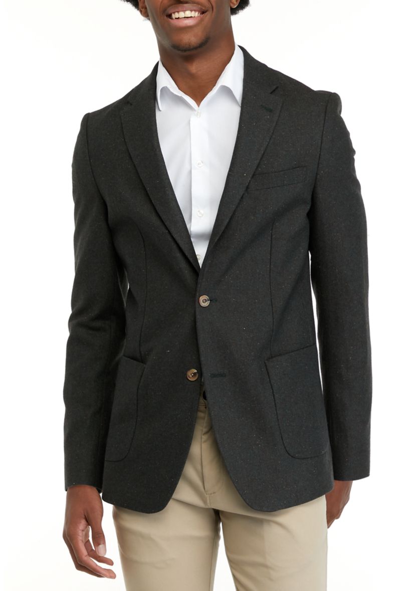 Mens Green Donegal Sport Coat