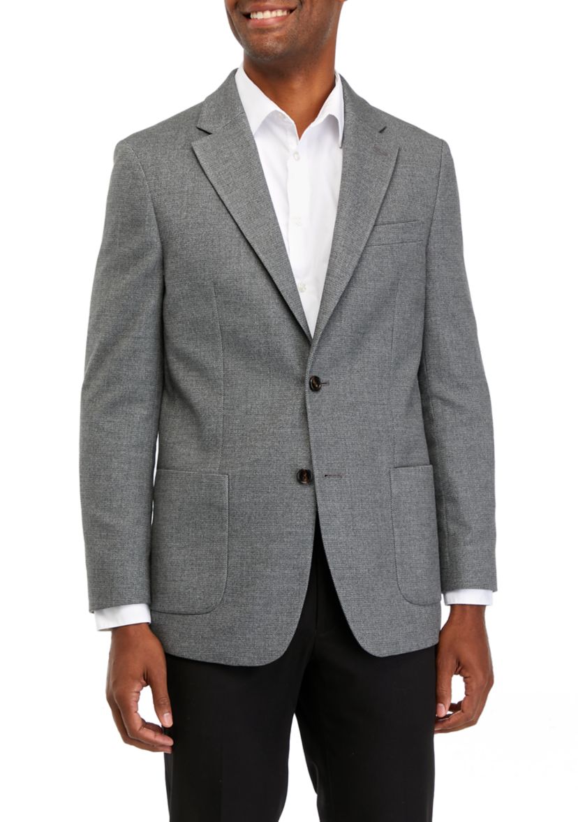 Gray Donegal Texture Sport Coat 