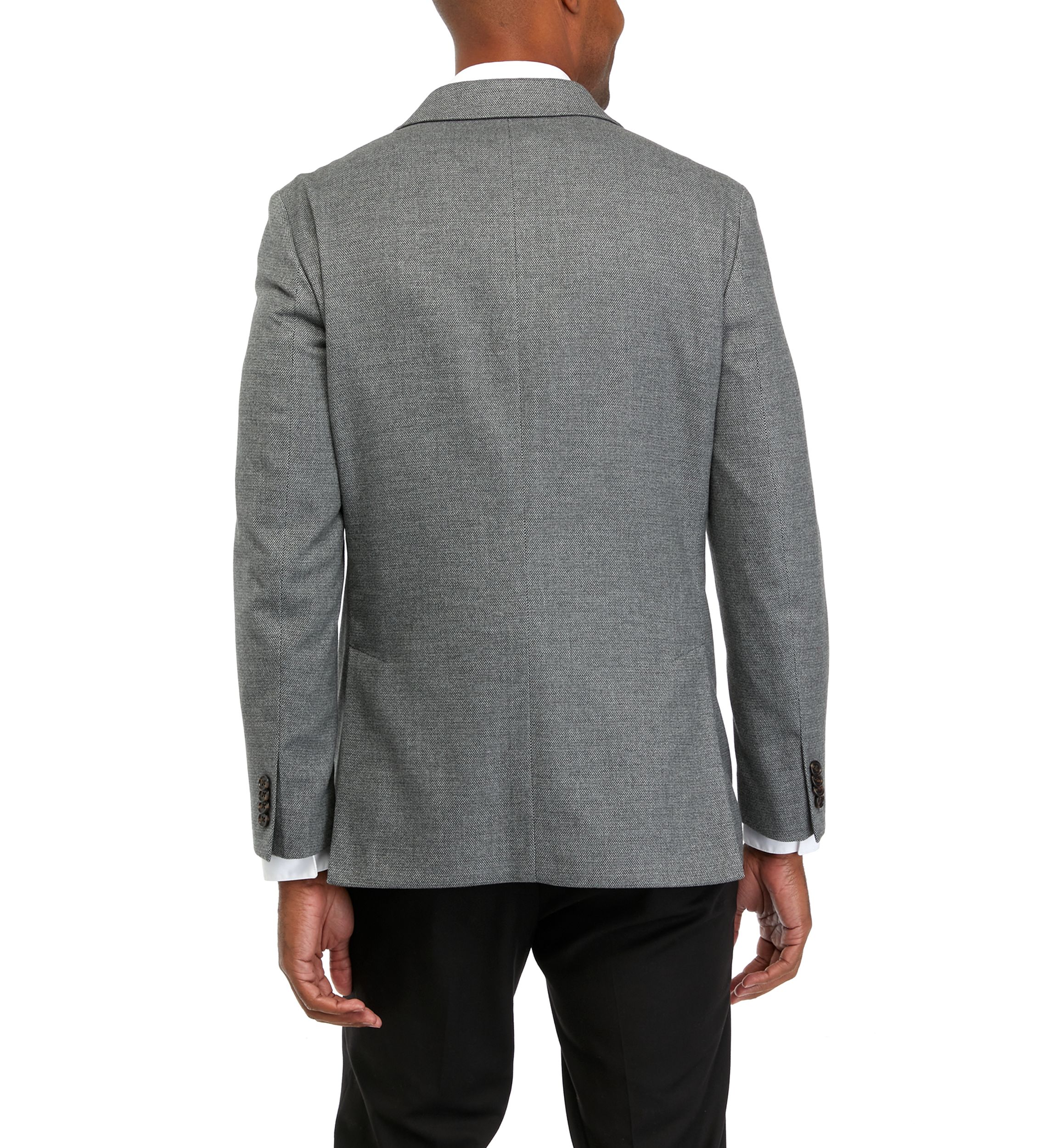 Gray Donegal Texture Sport Coat 