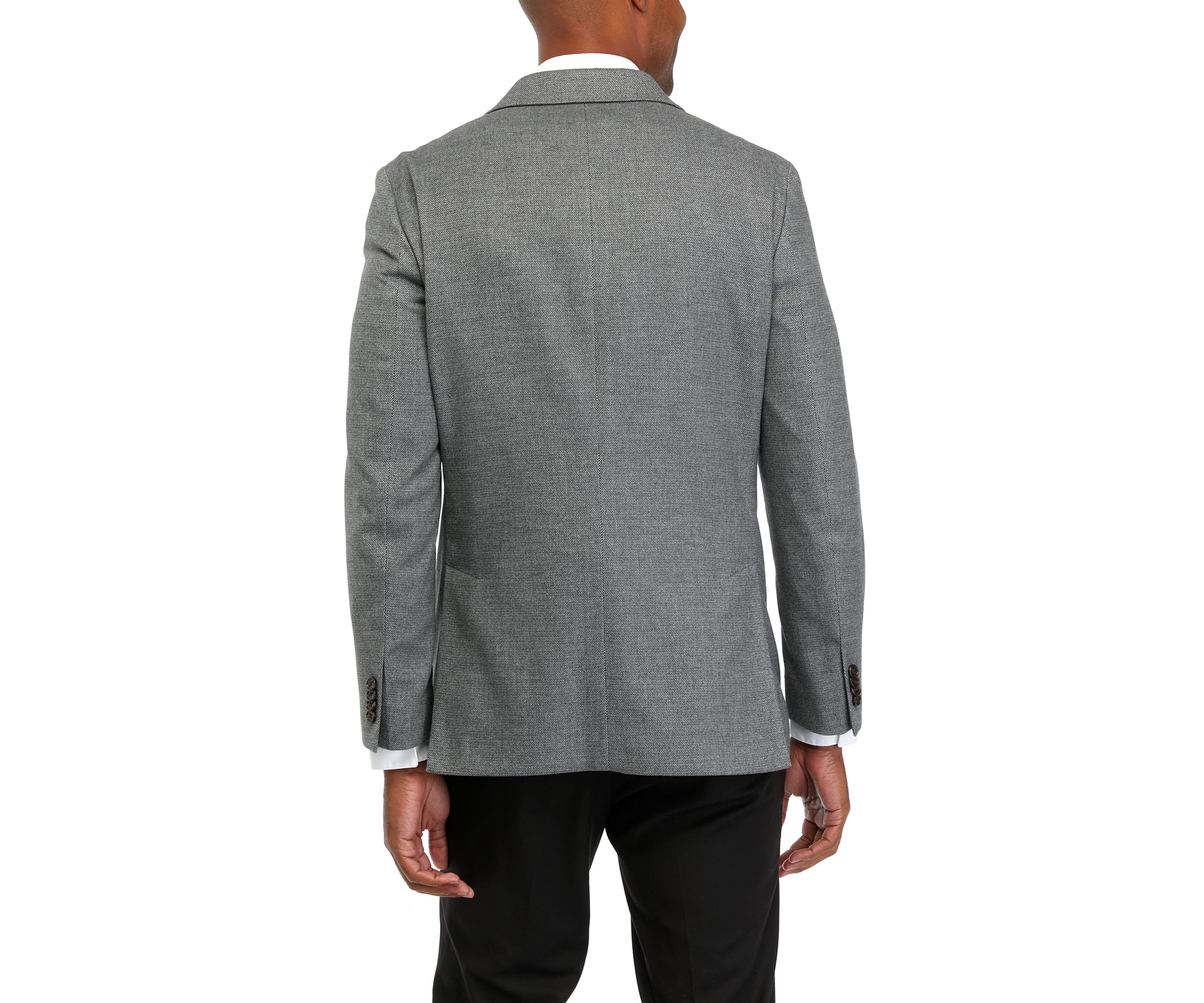 Gray Donegal Texture Sport Coat 
