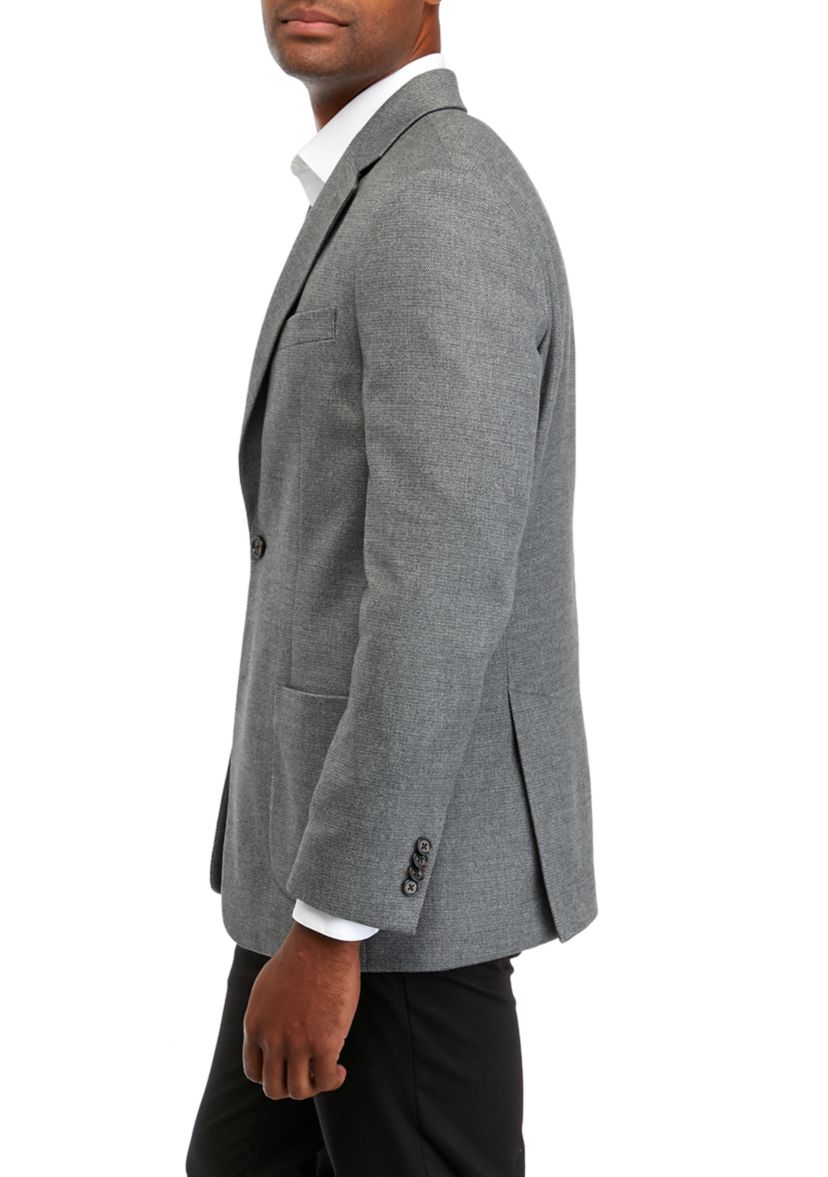 Gray Donegal Texture Sport Coat 