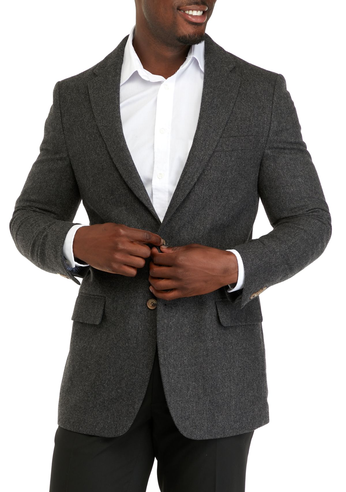 Mens Charcoal Sport Coat
