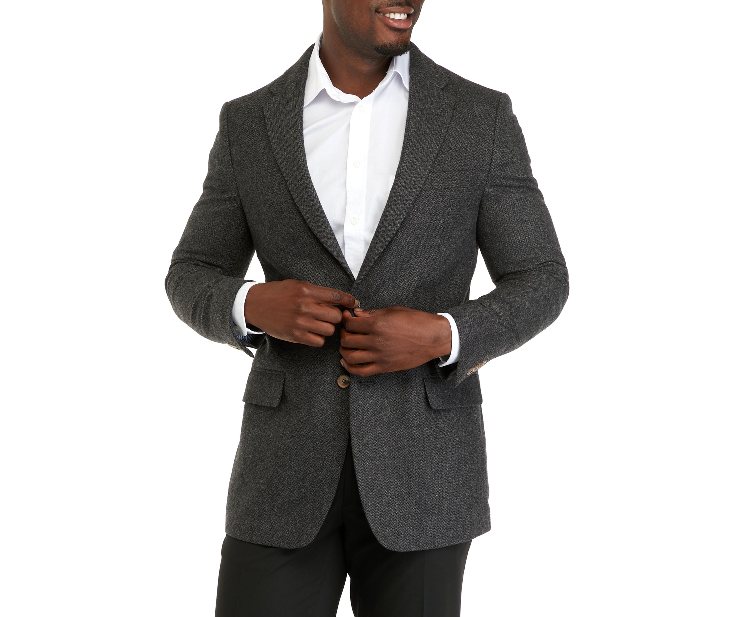 Mens Charcoal Sport Coat