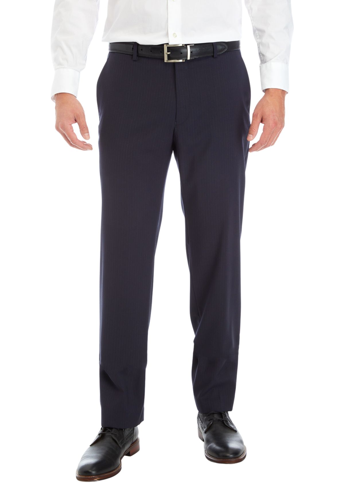 Mens Navy Stripe Pants
