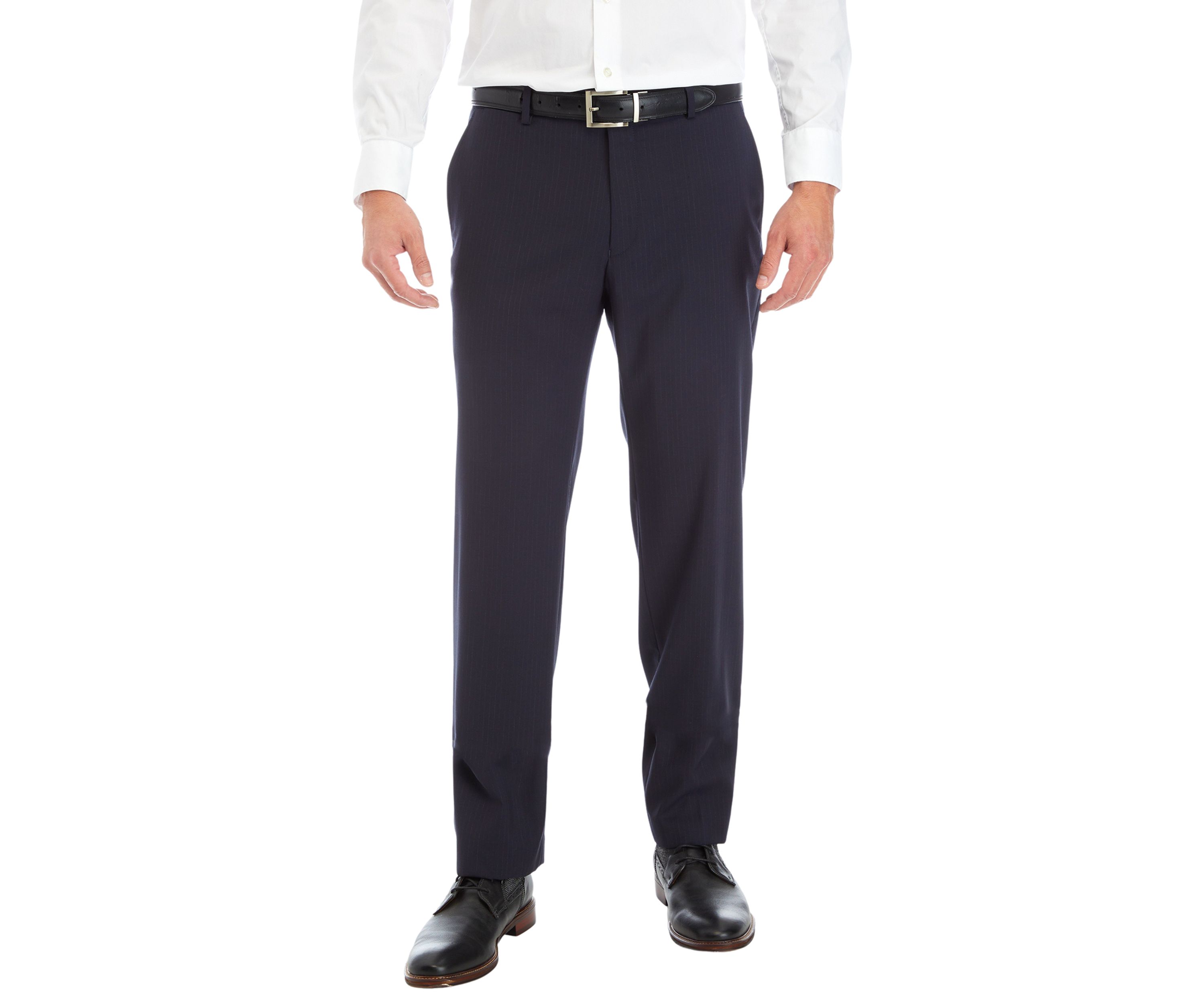 Mens Navy Stripe Pants