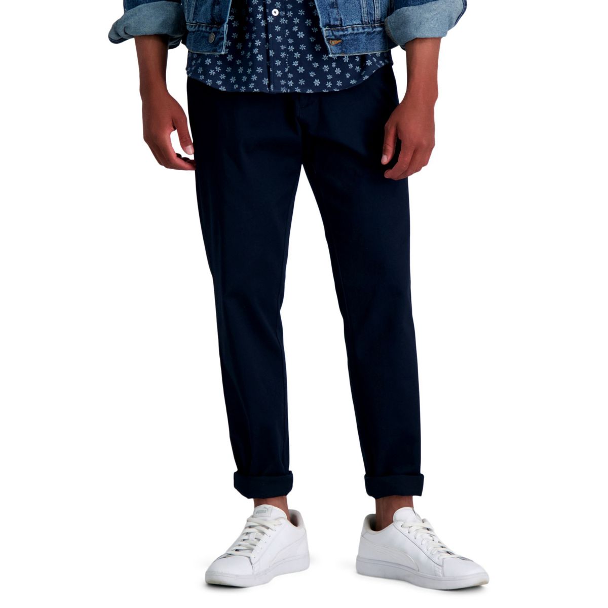 Haggar Life Khaki™ Slim Fit Comfort Chino Pant