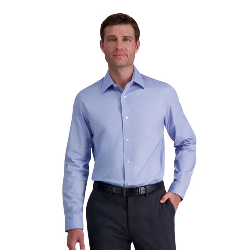 Mens Premium Comfort Slim Fit Dress Shirt
