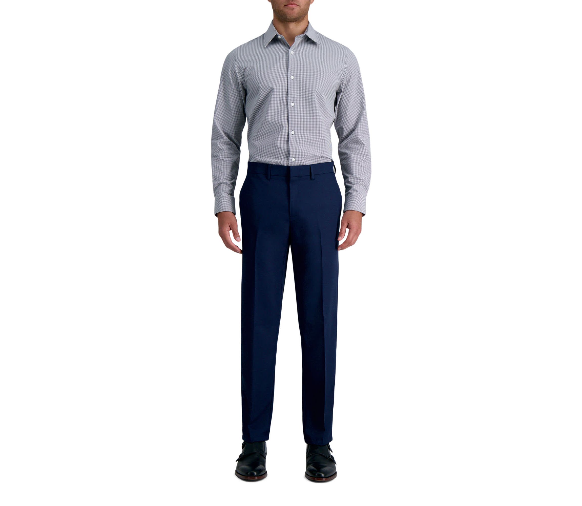 Mens Smart Wash® Slim Fit Dress Shirt