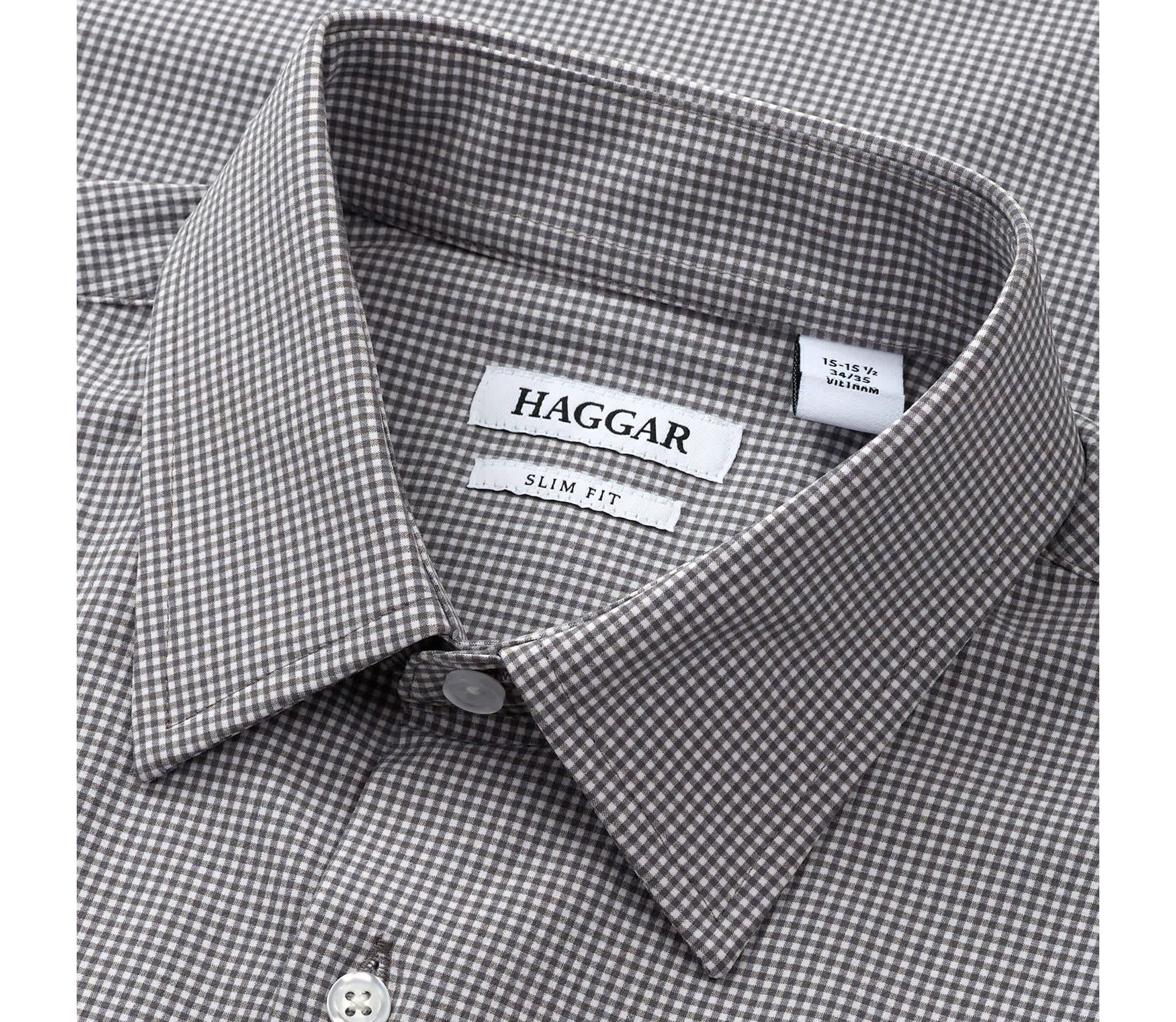 Mens Smart Wash® Slim Fit Dress Shirt
