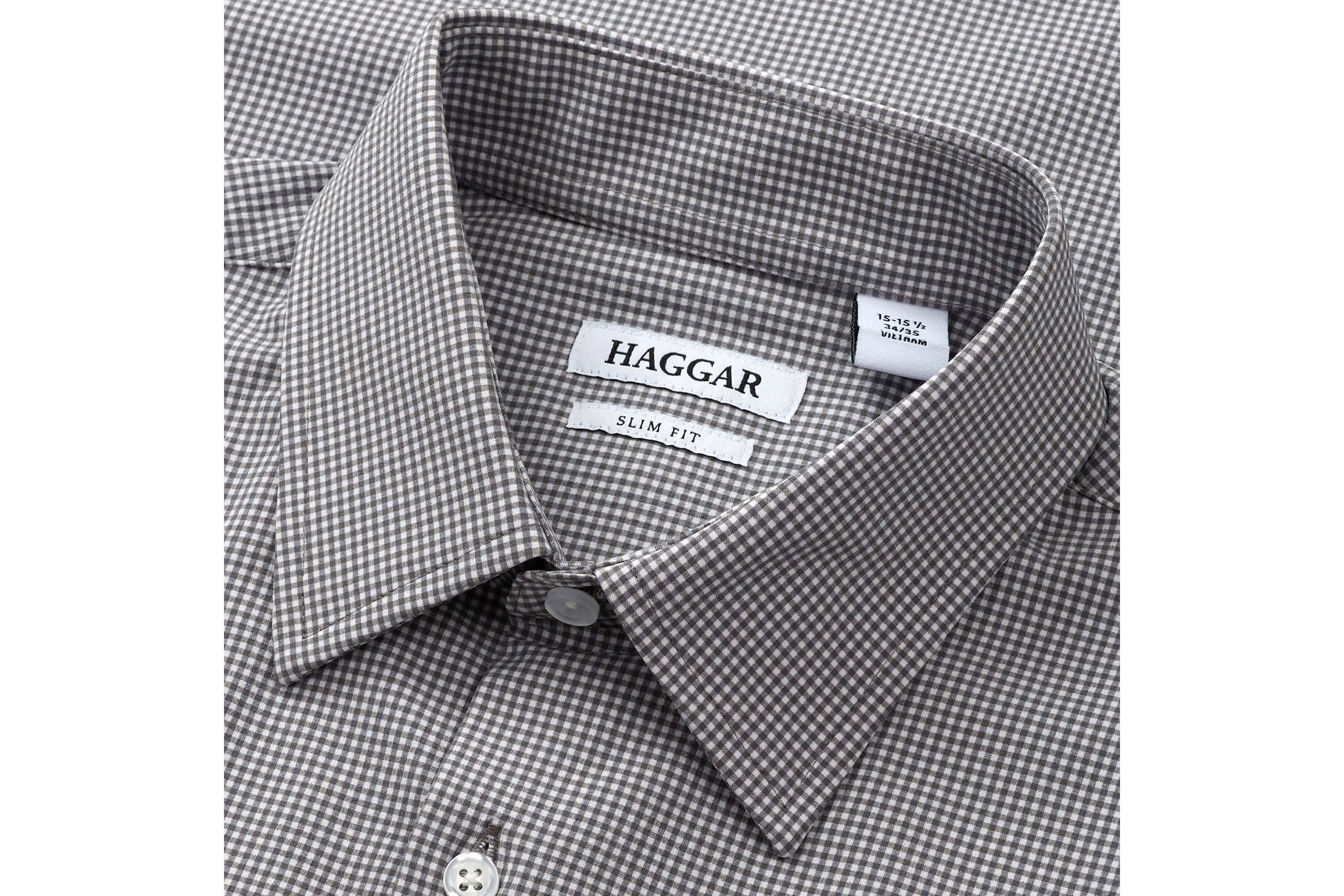 Mens Smart Wash® Slim Fit Dress Shirt