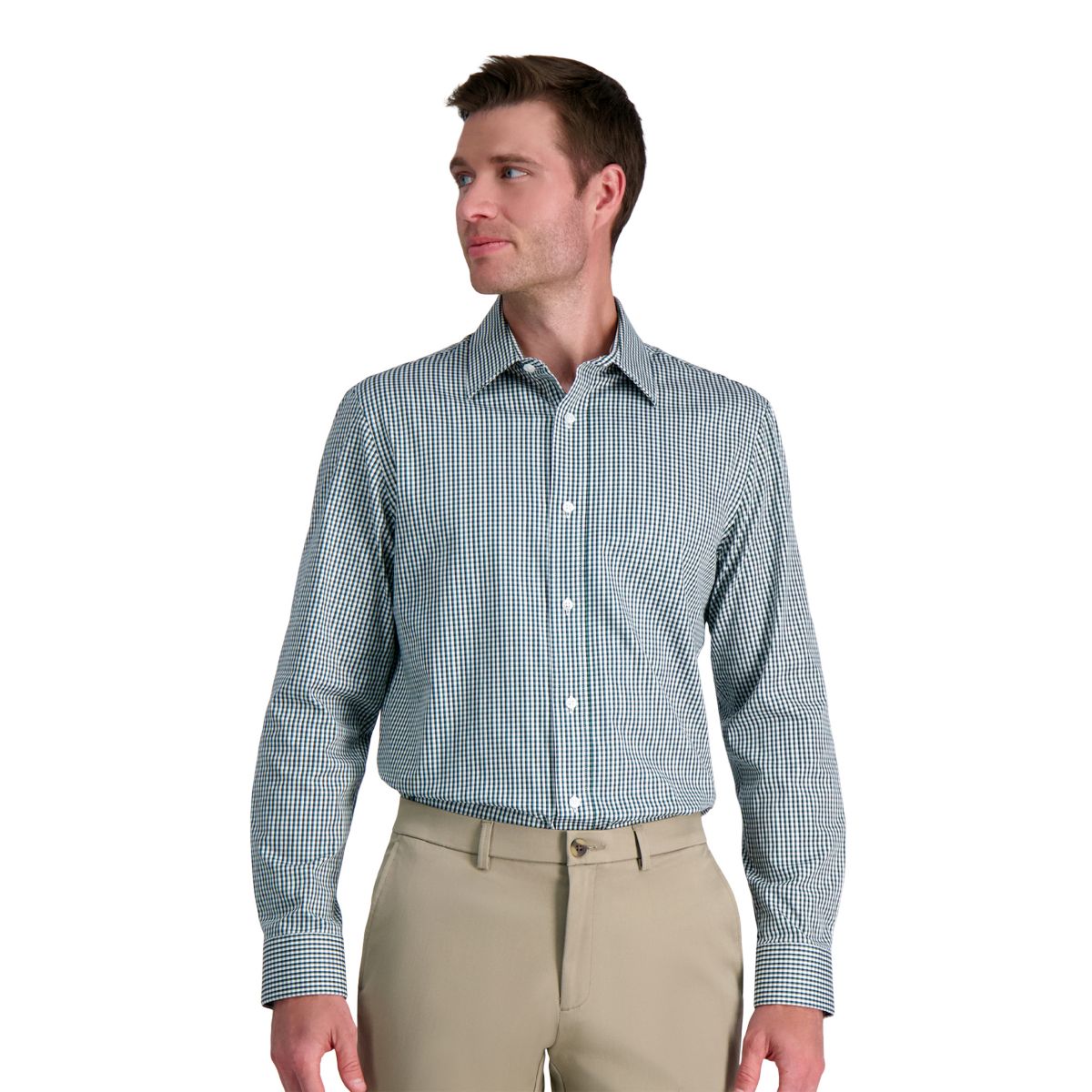 Mens Premium Comfort Classic Fit Dress Shirt