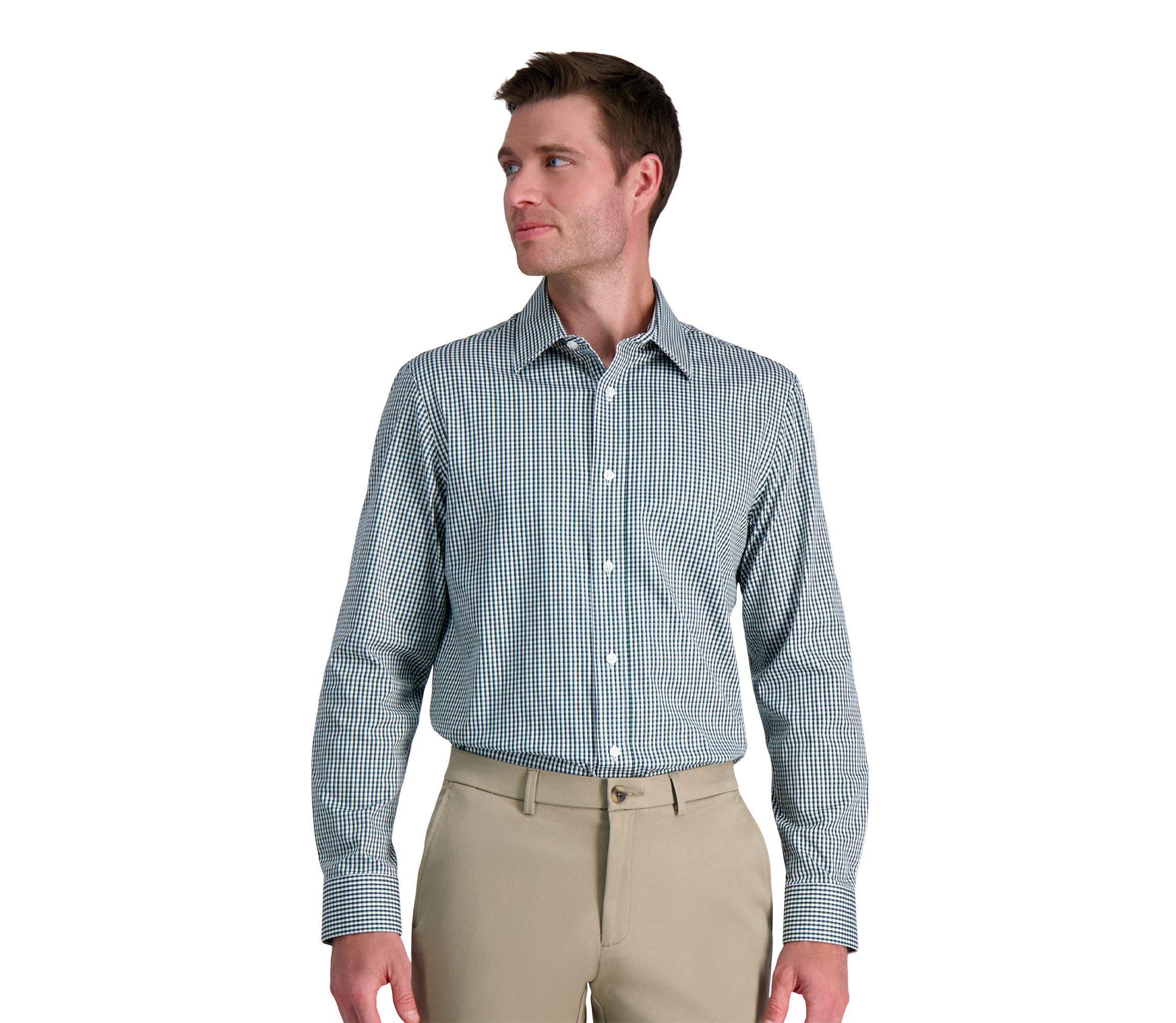Mens Premium Comfort Classic Fit Dress Shirt