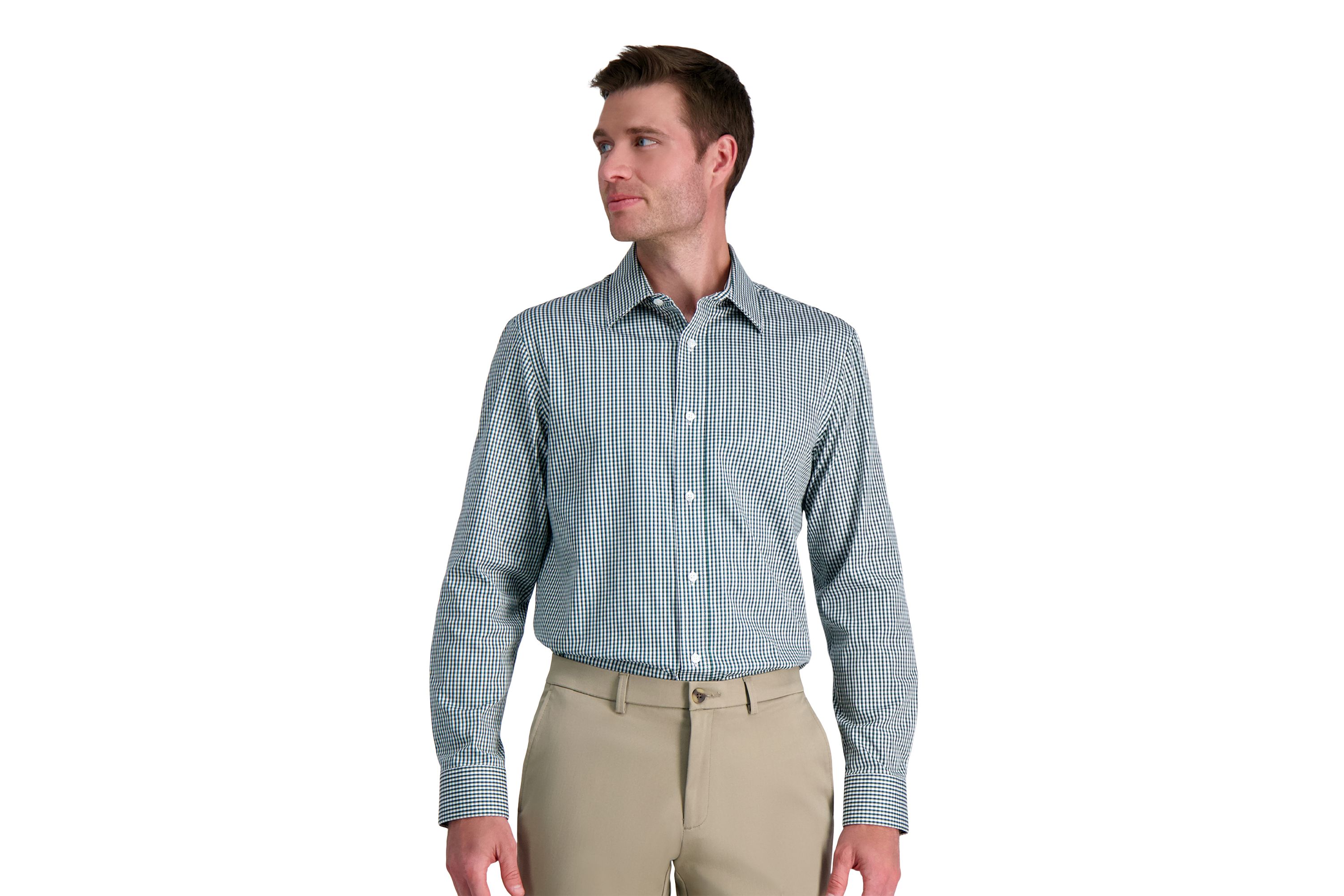 Mens Premium Comfort Classic Fit Dress Shirt
